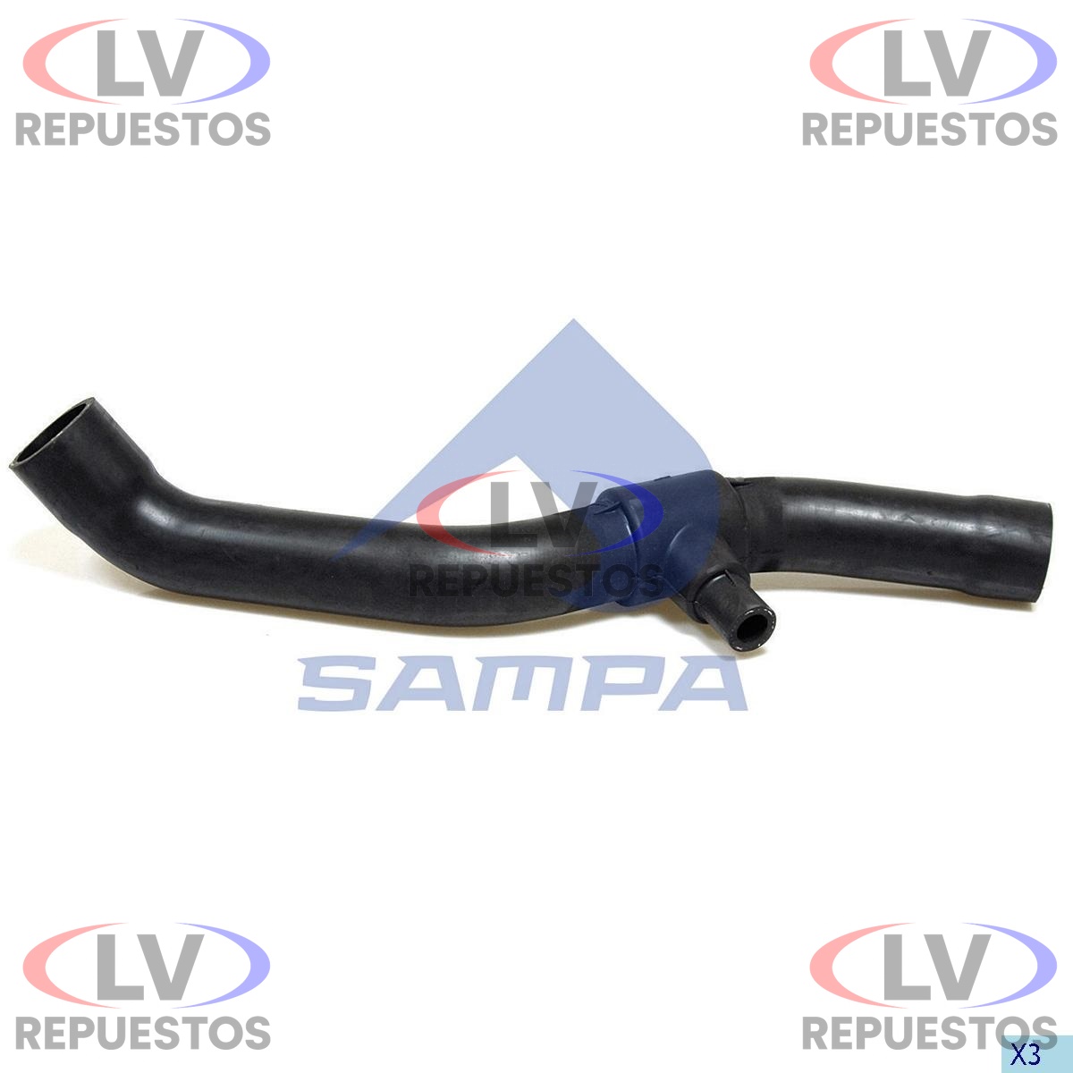 MANGUERA RADIADOR DE AGUA S3 SAMPA