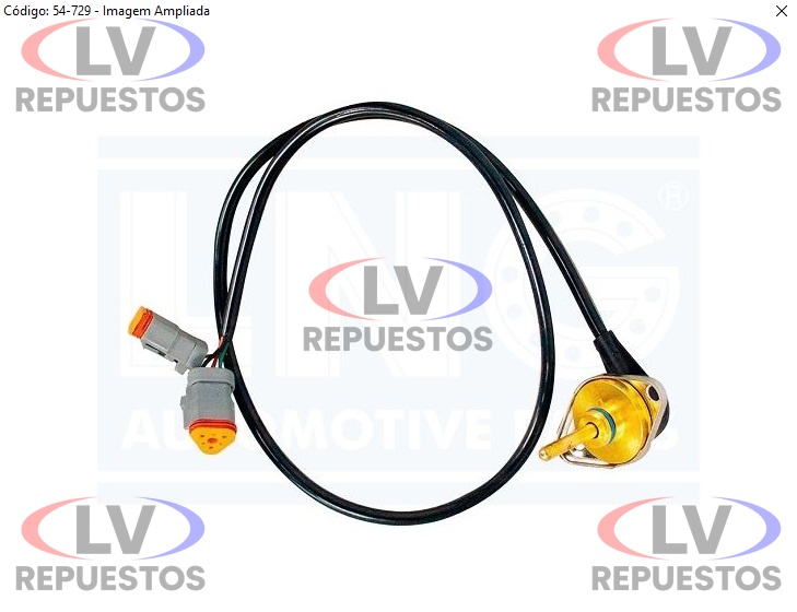 SENSOR PRESION DE ADMISION 3/4 CABLES 850MM S4 LNG