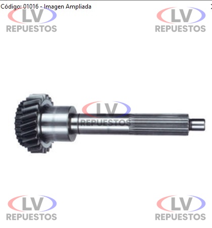 EJE DE MANDO CAJA GR870/871 28E/23D/22E EMBRAGUE DOBLE MOTO PECAS