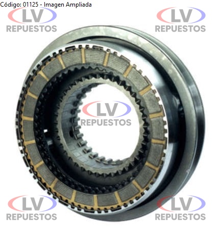 SINCRONIZADOR REDUCTORA COMPLETO GR860/870/871 MOTO PECAS