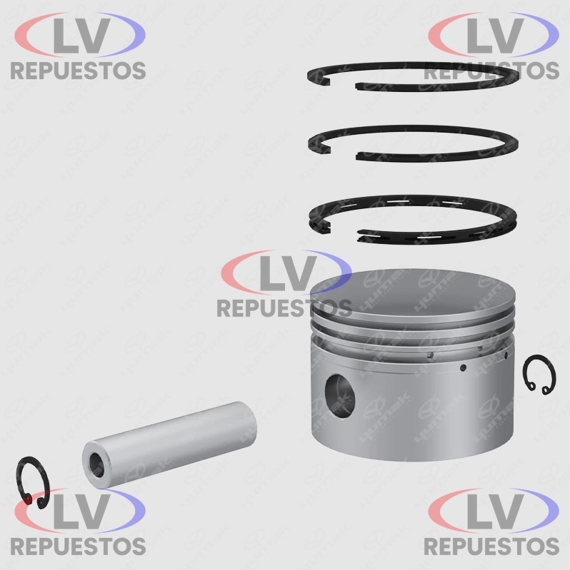 PISTON COMPRESOR AIRE C/ ARO BENDIX 75MM 0.25 YUMAK