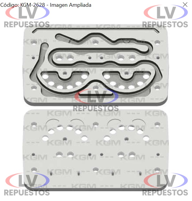 ENTRETAPA COMPRESOR AIRE INFERIOR KNORR 88MM VOLVO KGM