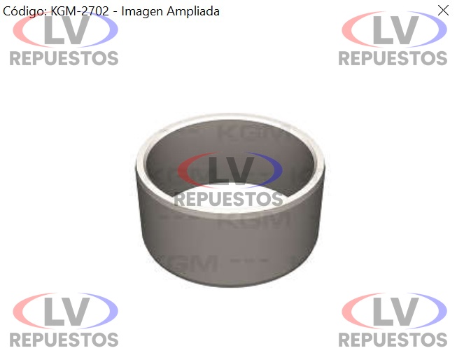 BUJE COMPRESOR AIRE KNORR LK38 DT 34X16MM S/ AGUJERO KGM