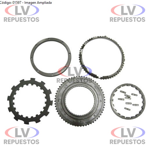 KIT SINCRONIZADOR 1RA GR/GRS900/GR801 MOTO PECAS