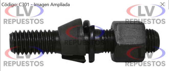 PRISIONERO PALIER 7/16 X 7/16 X 2.1/2 RODAFUSO