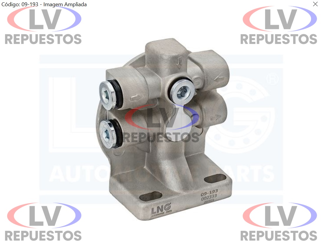 SOPORTE FILTRO DE COMBUSTIBLE TRAMPA AGUA DE 2 SALIDA LNG