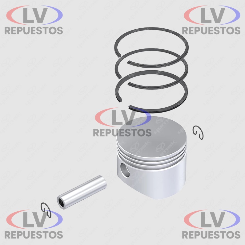 PISTON COMPRESOR AIRE C/ ARO KNORR 88MM 0.50 YUMAK