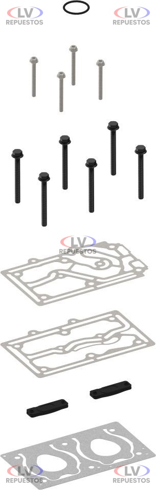 REPARO COMPRESOR AIRE 91MM SC S5 WABCO