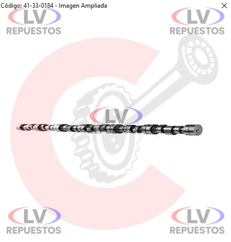 ARBOL DE LEVAS MOTOR DSC12 ELECTRONICO SC-124 400 EVO SUSIN