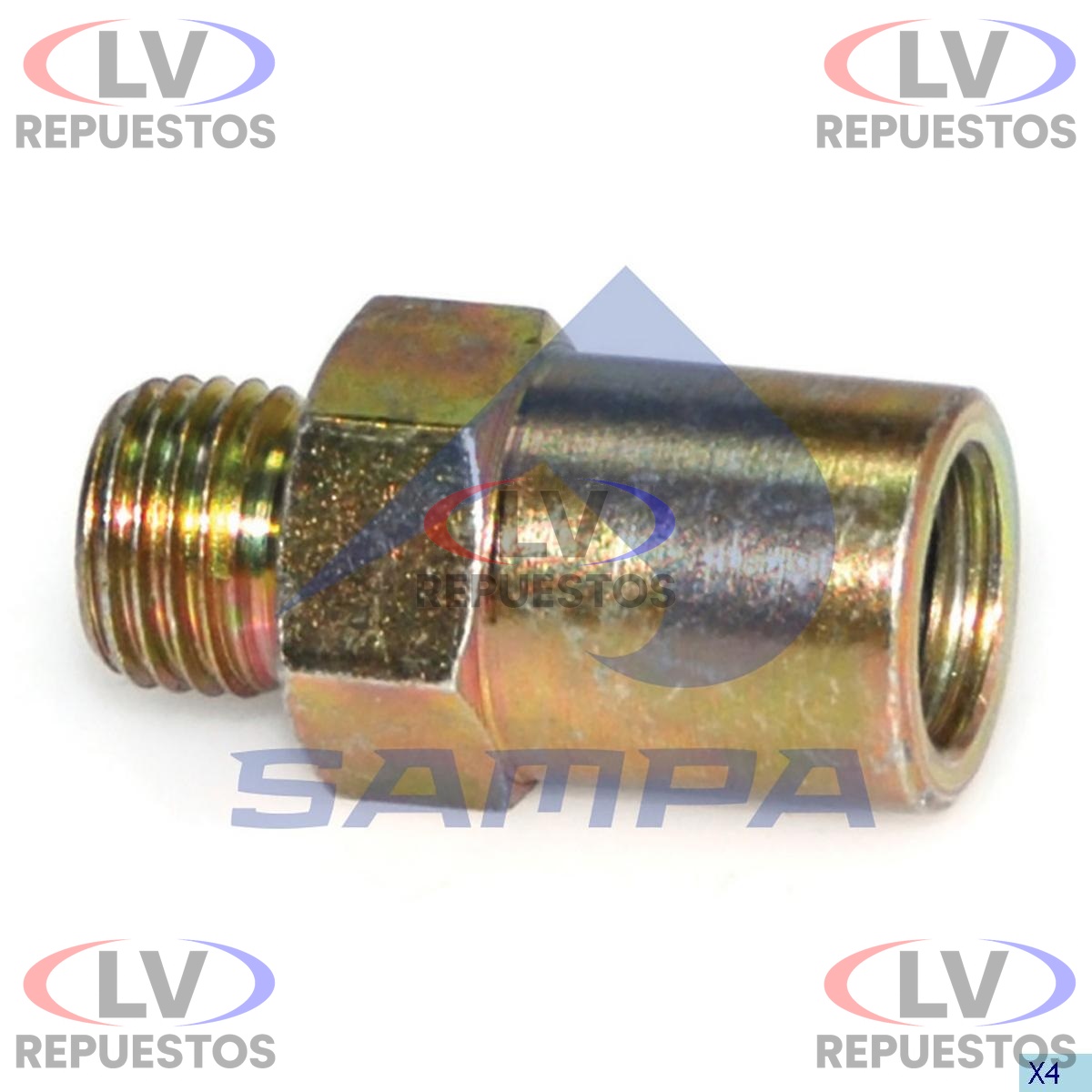 VALVULA RETENCION BOMBA INYECTORA 1.5KG M14 SC-112/113 SAMPA