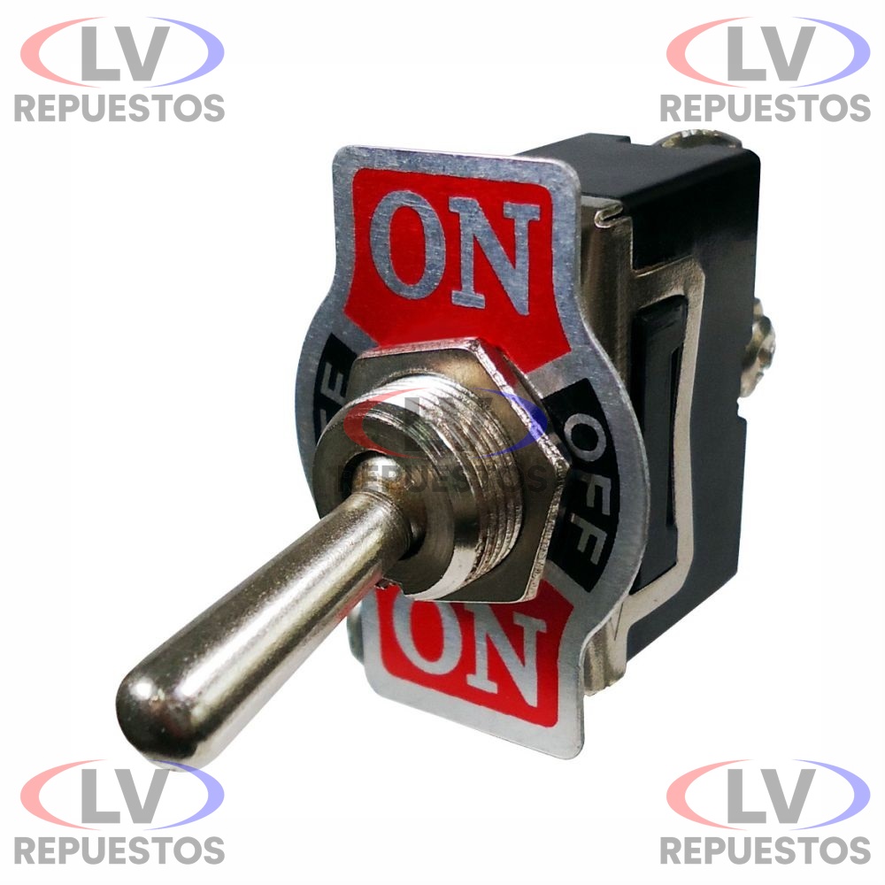 LLAVE DE 3 PUNTOS METAL TIPO BALANCIN ON/OFF/ON DNI