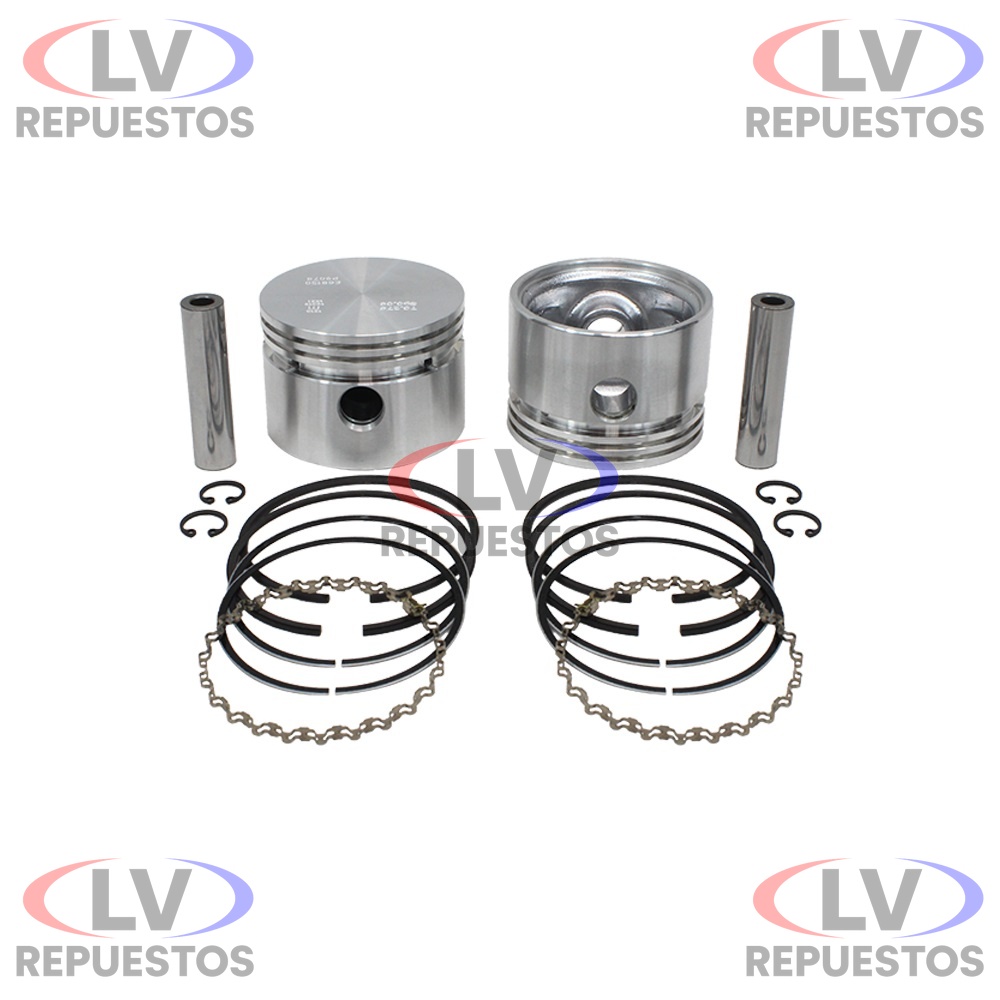 PISTON COMPRESOR AIRE C/ ARO 2 JUEGOS VARGA 70MM 0.50 MAHLE