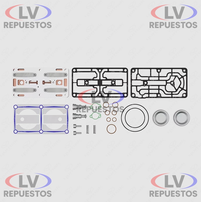 ENTRETAPA COMPRESOR AIRE KNORR 86MM COMPLETO EURO4 S5 YUMAK