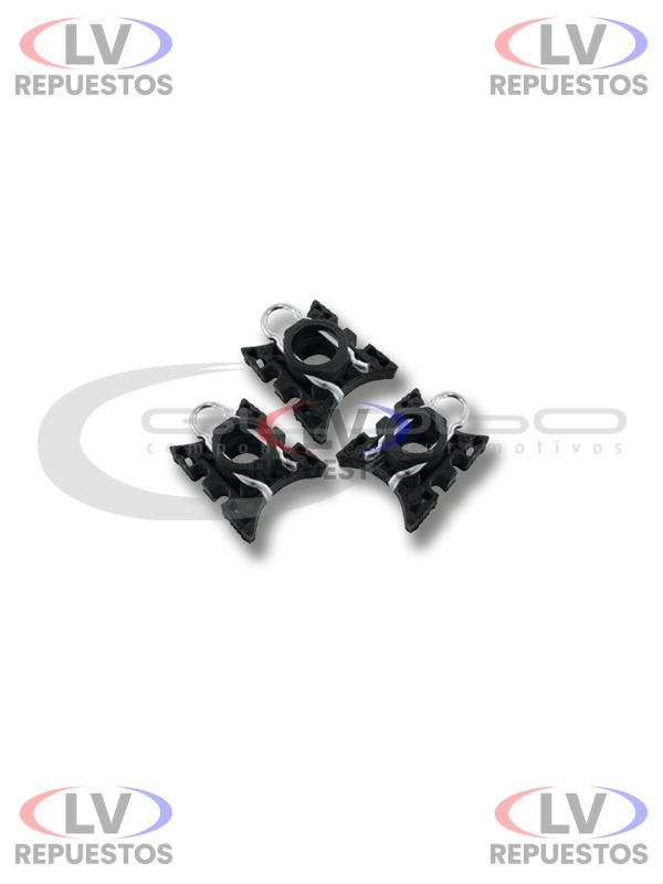 GUIA CORREDIZO VIDRIO DE PUERTA S4/S5 CUADRADO NEGRO GLOBO