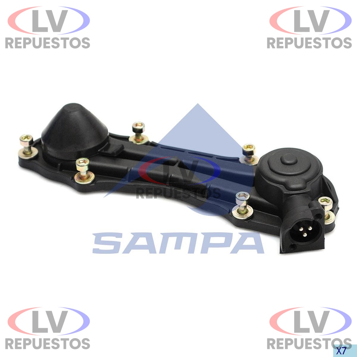 TAPA CADENA MORDAZA DE FRENO S/ SENSOR 3 CABLES A TORNILLO SC S4/S5 SAMPA