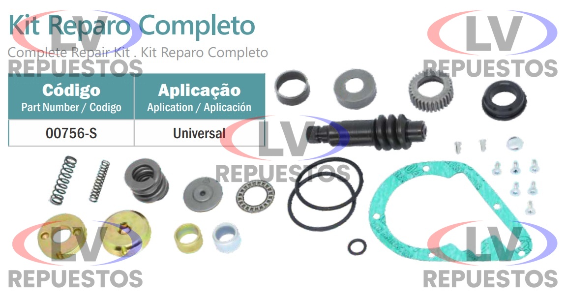 REPARO CATRACA FRENO AUTOMATICA UNIVERSAL ECKISIL