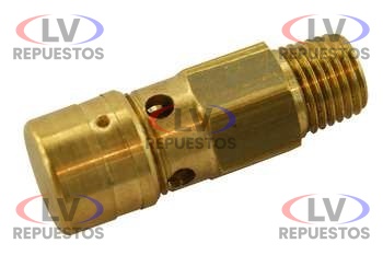 VALVULA DE SEGURIDAD M14 15.5 BAR SC-112-113 CIPEC