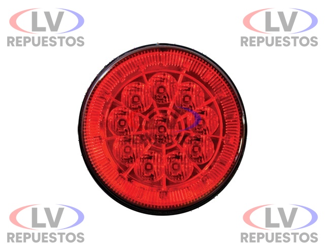 FARO REDONDO CARRETA NOMA LED 120MM POSICI�N/FRENO MULTILIGHT