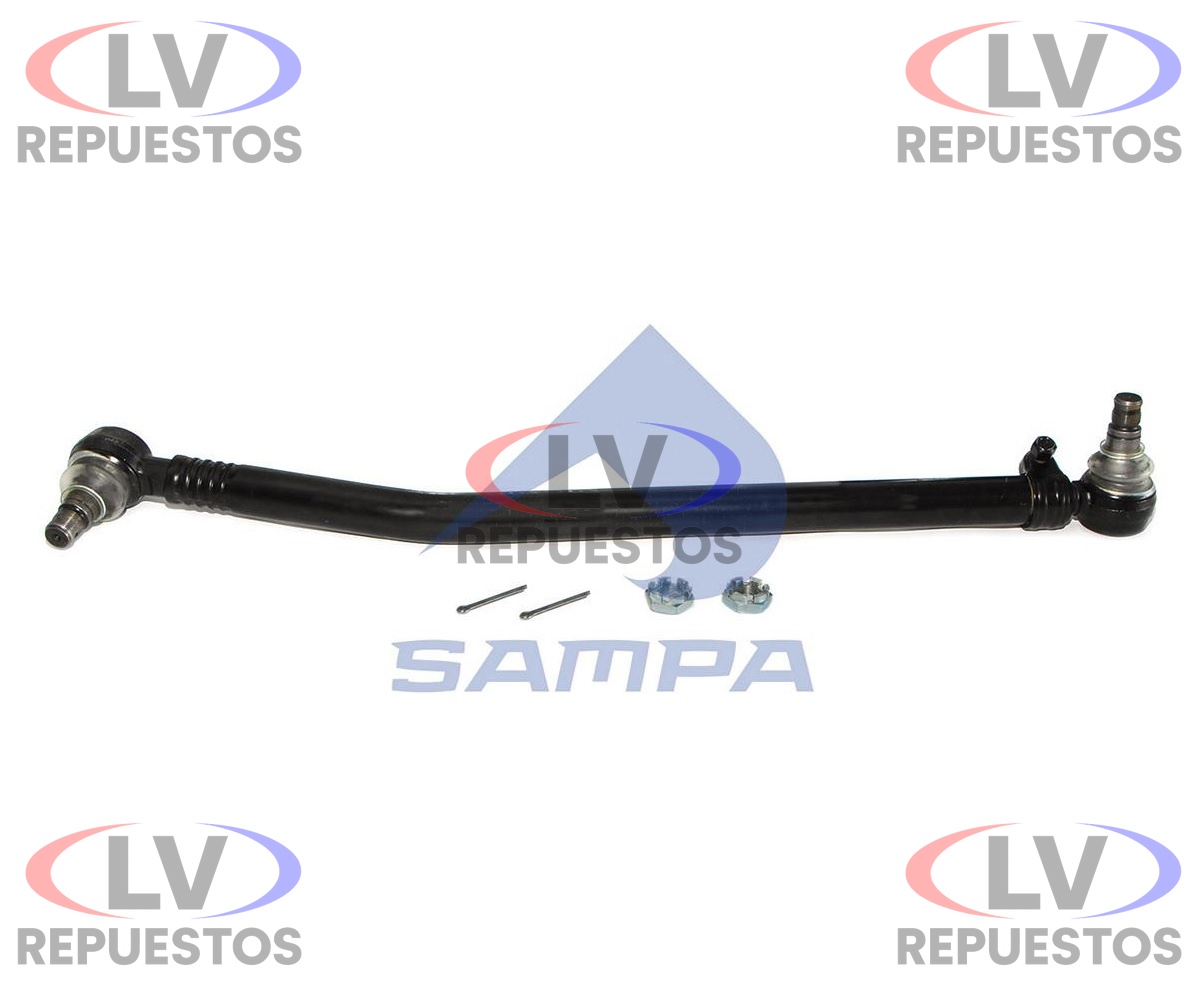 BARRA DIRECCION CORTA 855MM SC-112/113 SAMPA