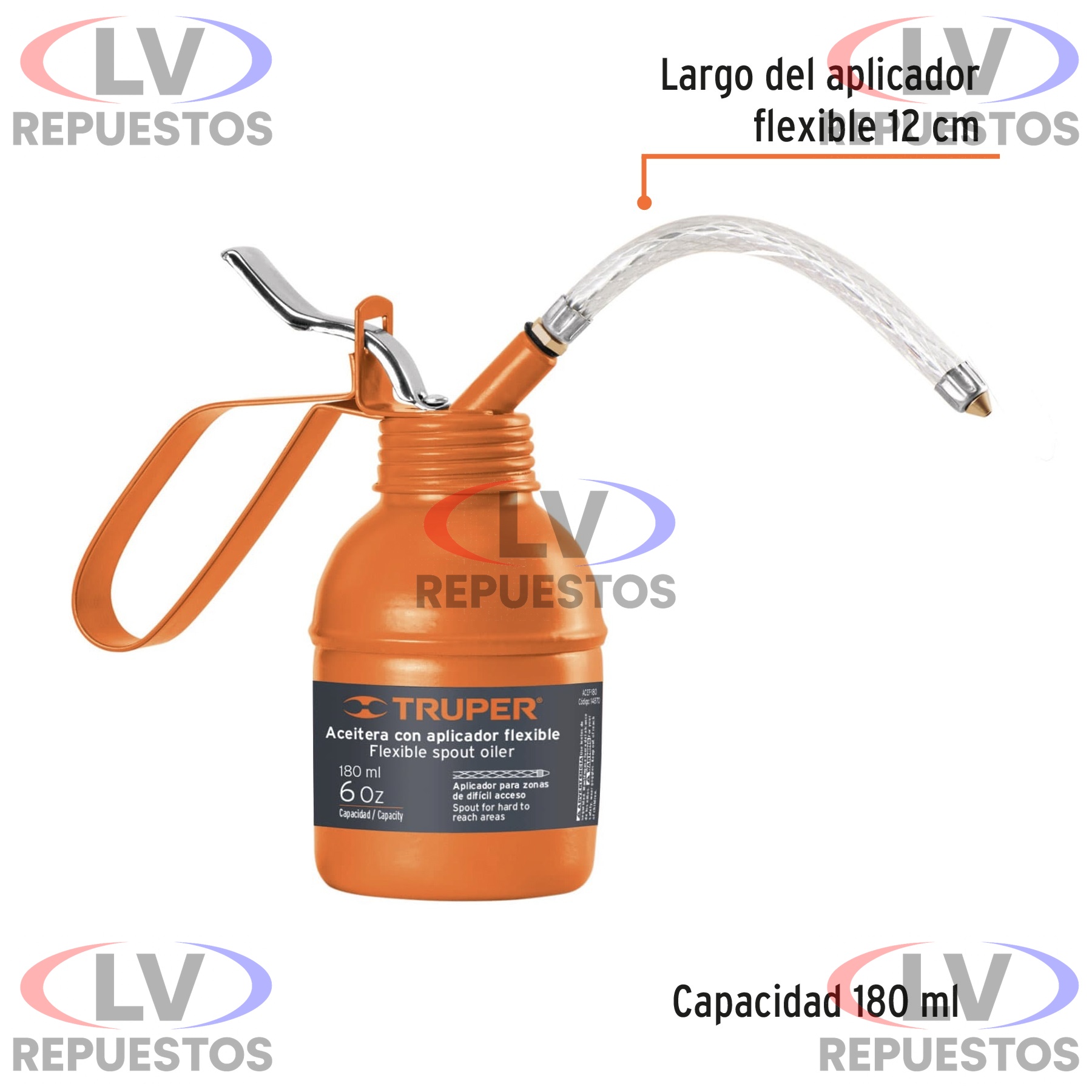 ACEITERA LUBRICANTE 180ML  TRUPER