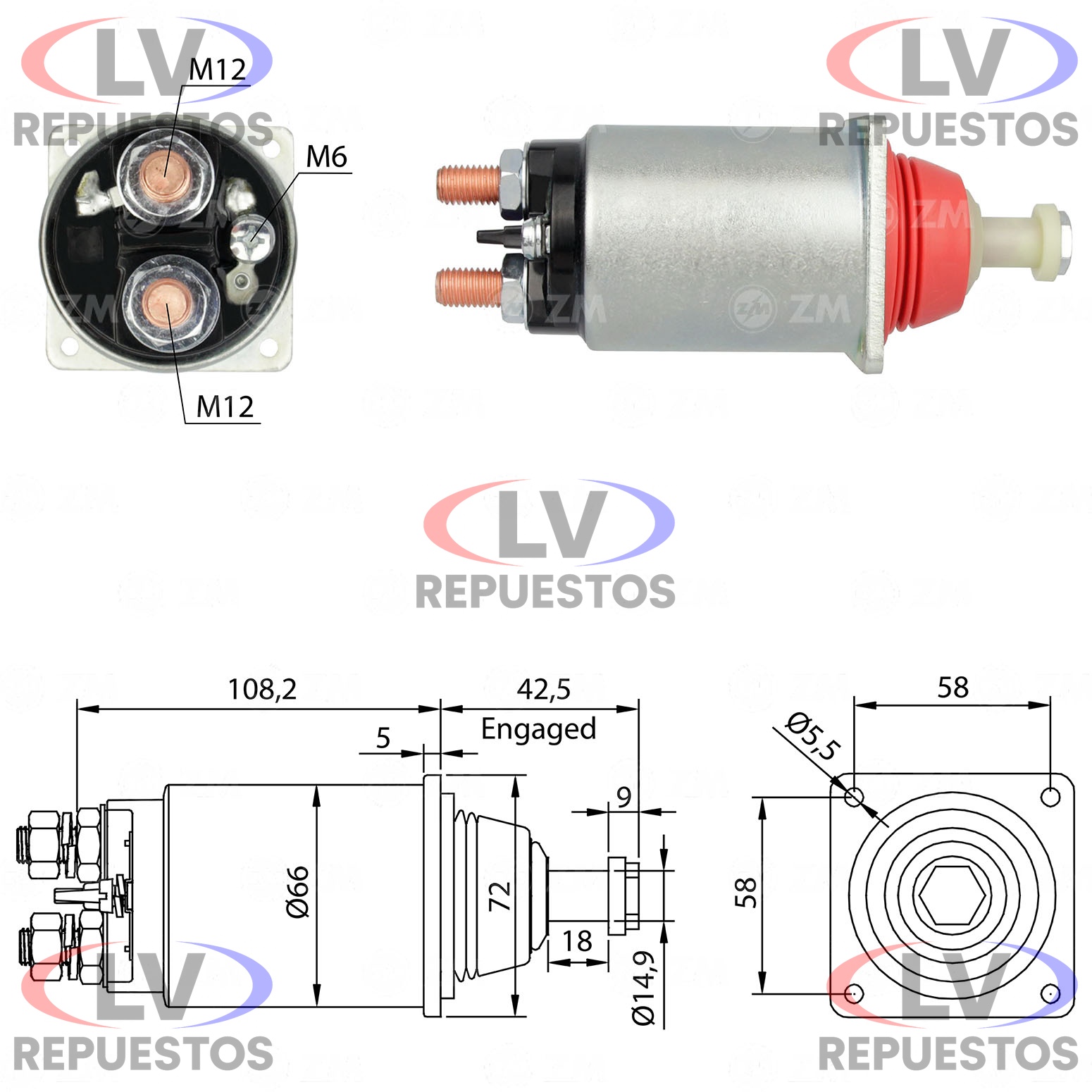 AUTOMATICO ARRANQUE 24V SC S4 ZM