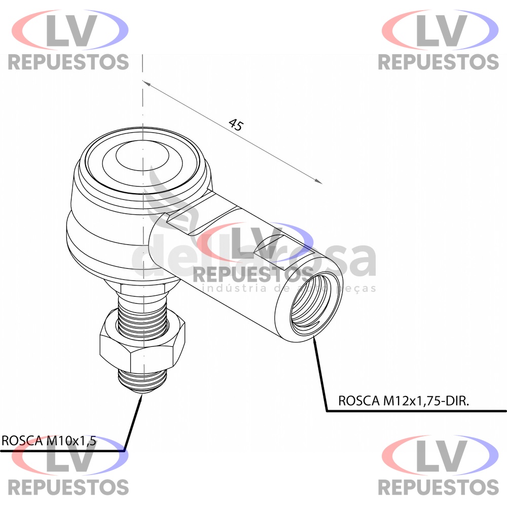 MU�EQUIN TIRANTE PALANCA DE CAMBIO LD SC S3/S4 DELLAROSA