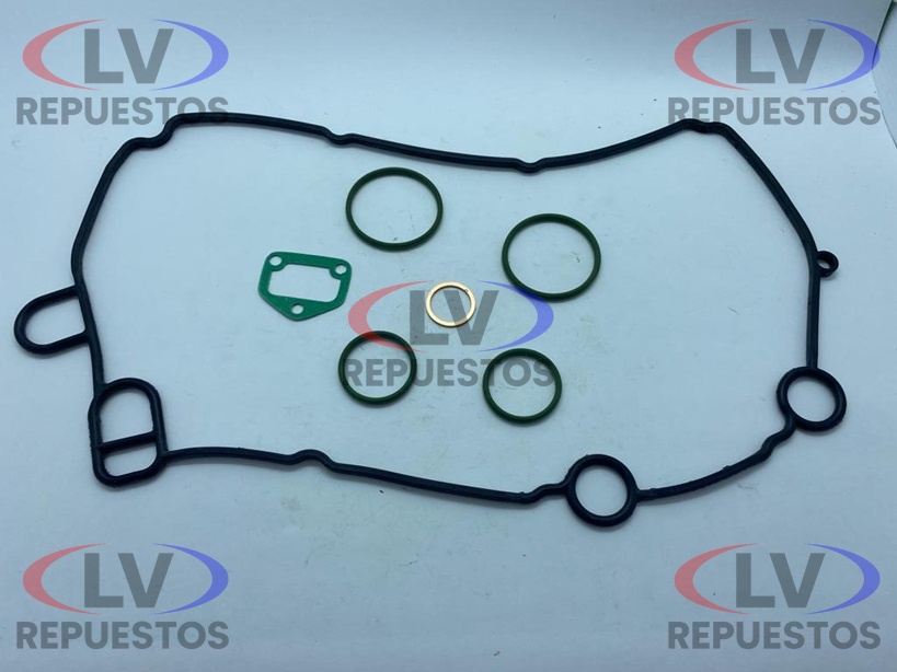 JUEGO JUNTA TAPA RADIADOR ACEITE GOMA S/ OREJAS SC S4/S5 RDA