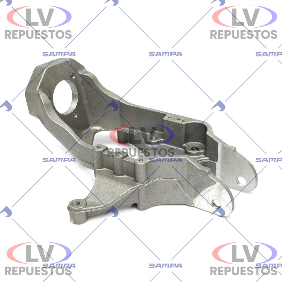 SOPORTE AMORTIGUADOR CABINA DELANTERO LD ALUMINIO S4 SAMPA