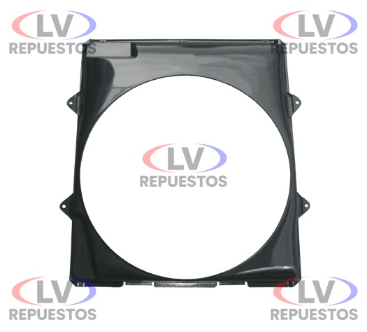 PLASTICO DEFLECTOR RADIADOR CABINA ALTA SC S5 GR C/ GUIA FABBOF