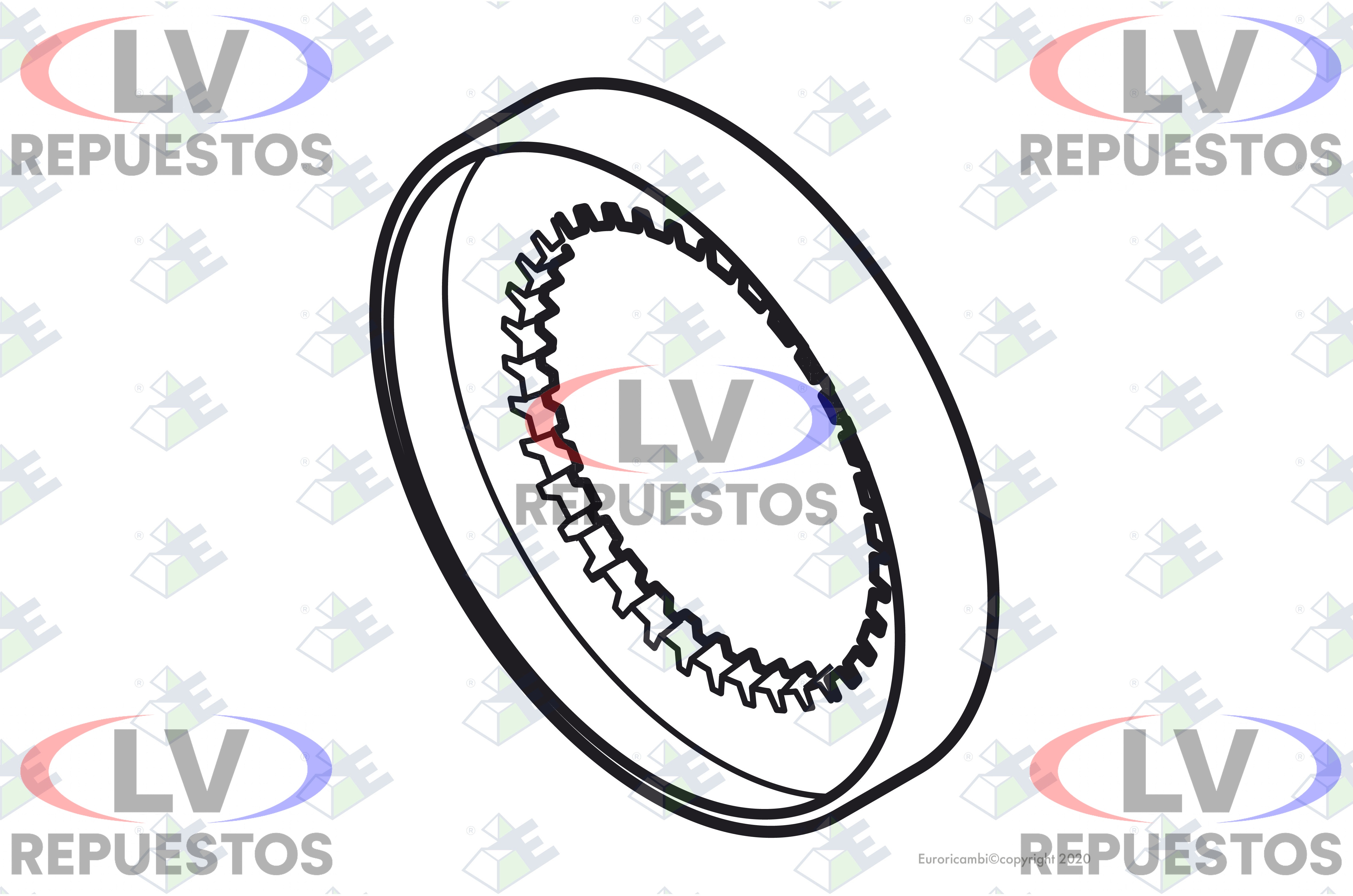 CONO SINCRONIZADOR 1RA/RE GR860/870/871 EURORICAMBI