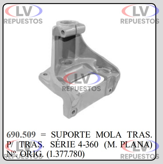 SOPORTE ELASTICO TR PARABOLICO SC S4 FAMA