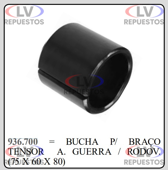 BUJE TENSOR CARRETA GERRA 75X60MM FAMA