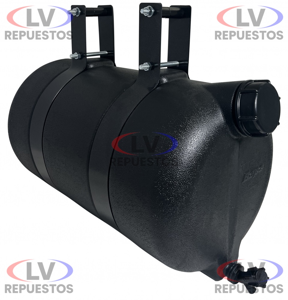 TANQUE RESERVORIO AGUA CARRETA 26L NEGRO BEPO