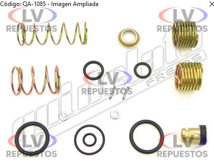 REPARO VALVULA PEDAL DE FRENO 2/SALIDAS SC- QUINELATO