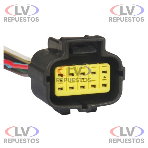 CHICOTE FARO SE�ALERO DT CUADRADO HEMBRA 10 VIAS SC S5 TC CHICOTES