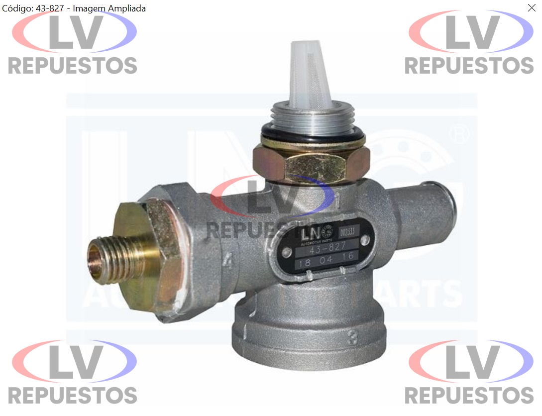 VALVULA DRENAJE AUTOMATICO SC 112/113 VL MERCEDEZ LNG