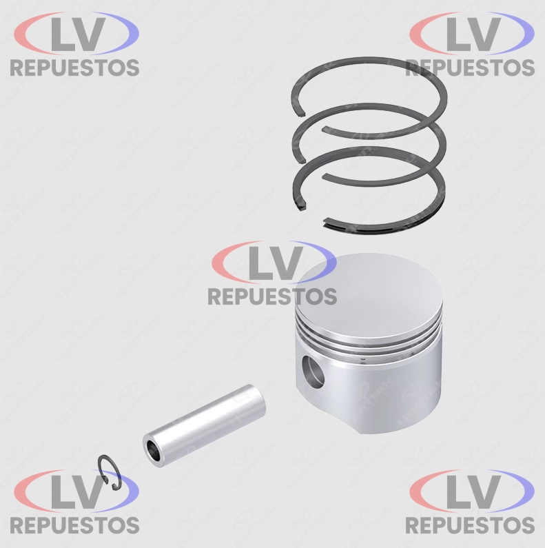PISTON COMPRESOR AIRE C/ ARO KNORR 75MM 0.25 YUMAK