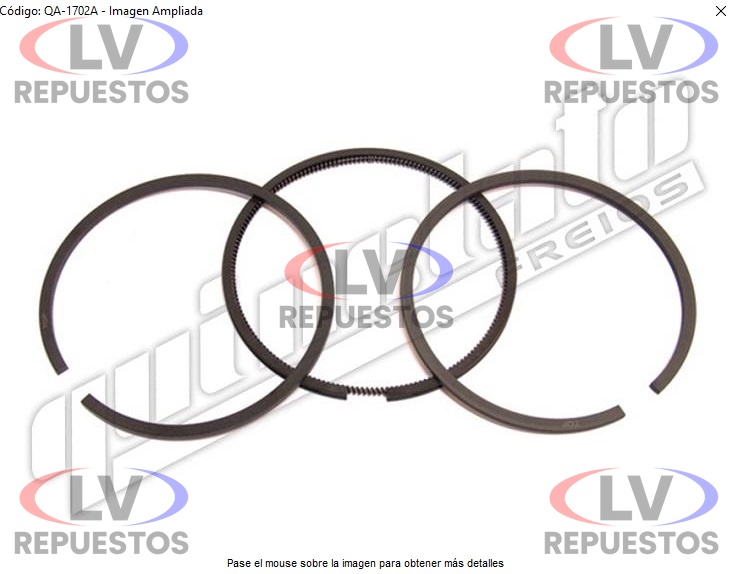 ARO COMPRESOR AIRE KNORR 88MM 0.50 QUINELATO