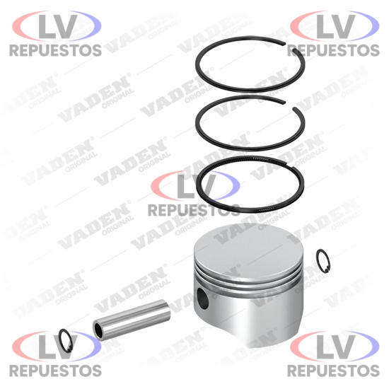 PISTON COMPRESOR AIRE C/ ARO KNORR 88MM 1.00 VADEN