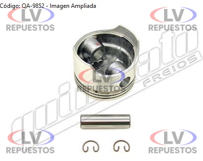 PISTON COMPRESOR AIRE S/ ARO KNORR 88MM 0.25 QUINELATO