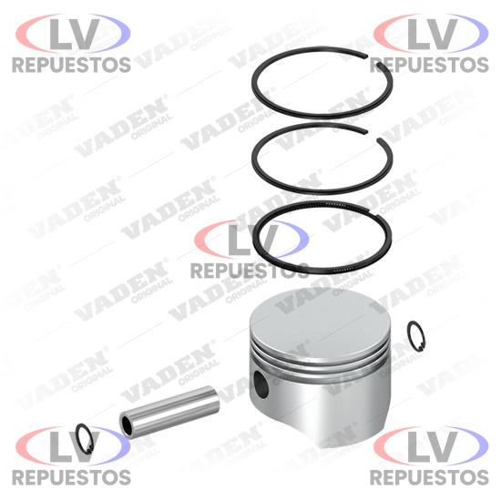 PISTON COMPRESOR AIRE C/ ARO KNORR 88MM 0.50 VADEN