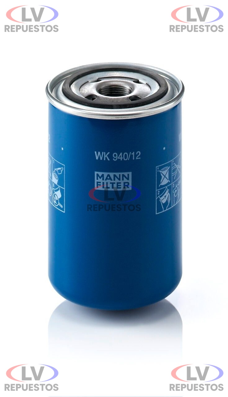 FILTRO DE COMBUSTIBLE 4 AGUJEROS SC S4 MANN FILTER