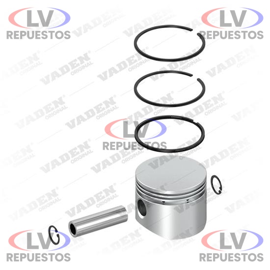 PISTON COMPRESOR AIRE C/ ARO KNORR 75MM 1,00 VADEN