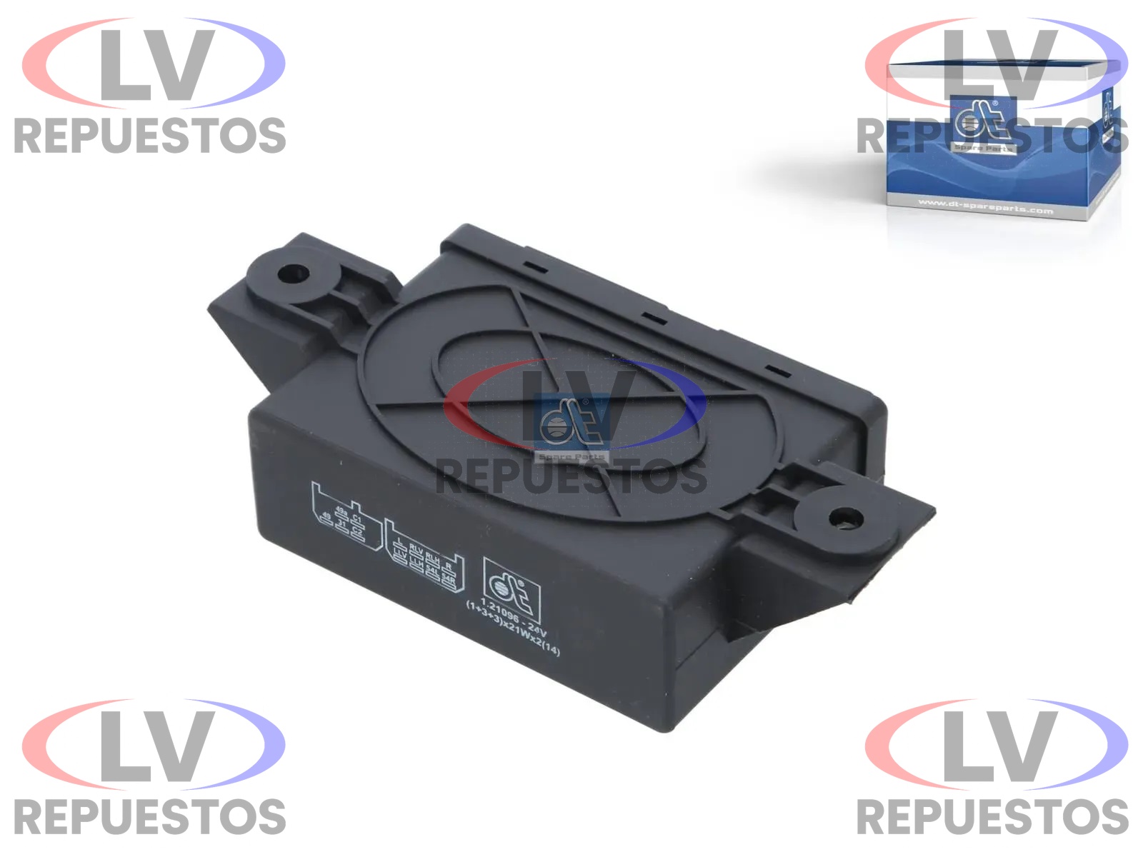 RELAY SE�ALERO INTERMITENCIA 24V 13 PATITA SC-113 DIESEL TECHNIC