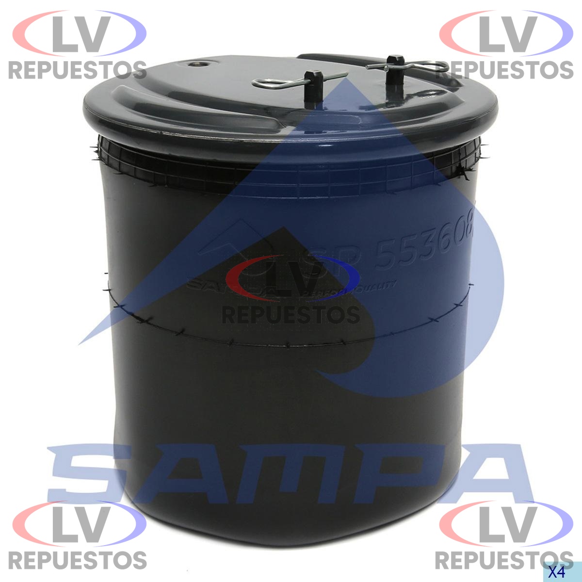 PULMON SUSP. NEUMATICA TR C/ BASE S5 SAMPA
