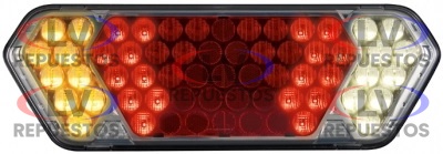 FARO SE�ALERO CARRETA GUERRA LED LI CROMADO DIAMOND I BRASLUK