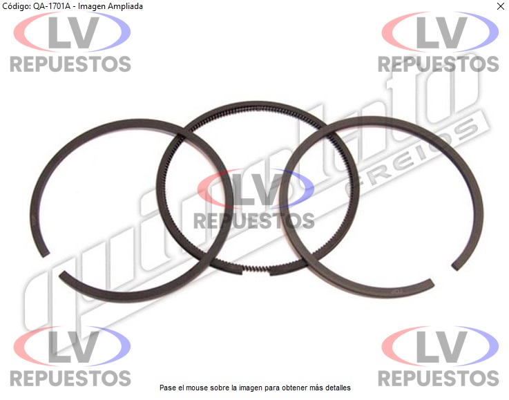 ARO COMPRESOR AIRE KNORR 88MM 0.25 QUINELATO