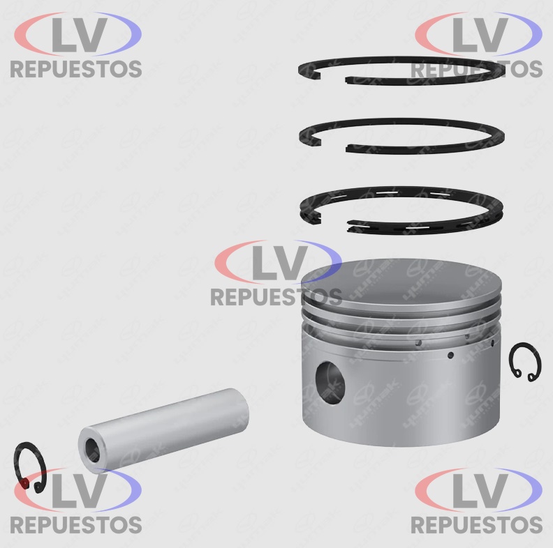 PISTON COMPRESOR AIRE C/ ARO BENDIX 75MM 0.75 YUMAK