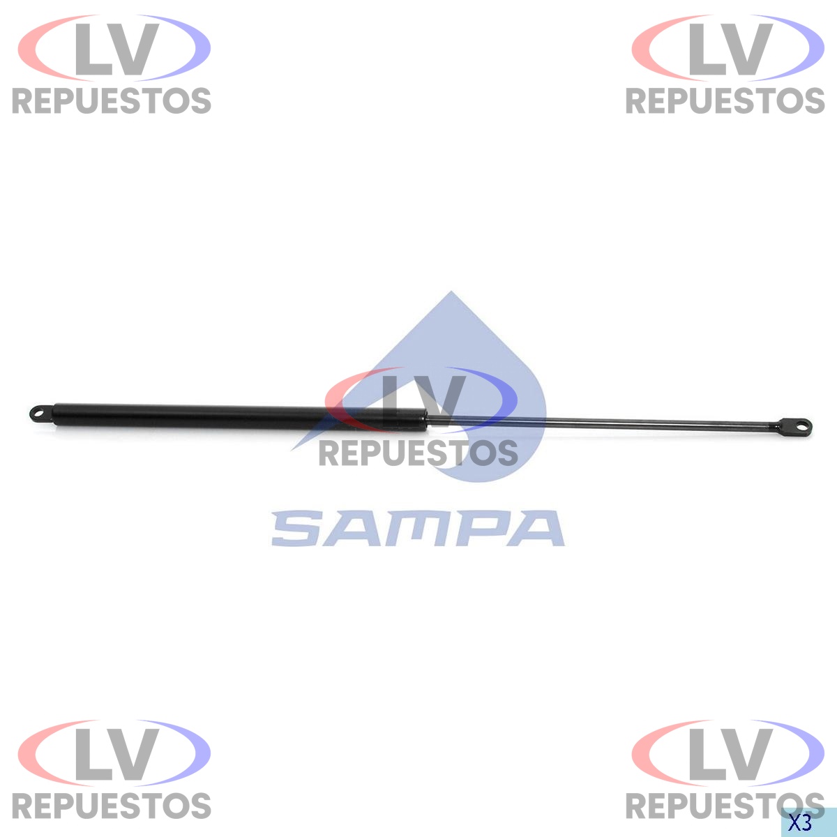 AMORTIGUADOR PARRILLA SC-113 SAMPA