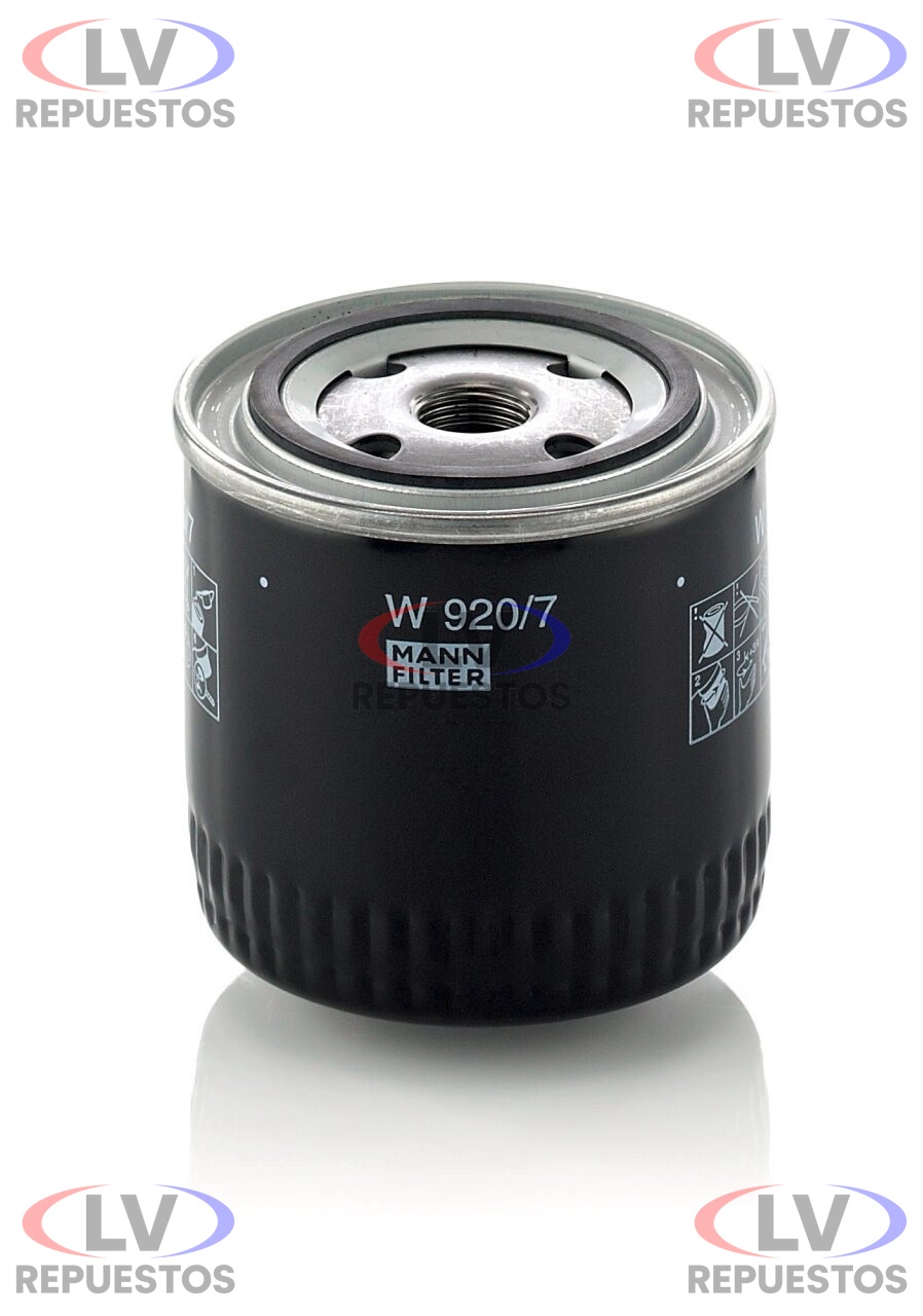 FILTRO DE ACEITE MOTOR SC S3 MANN FILTER